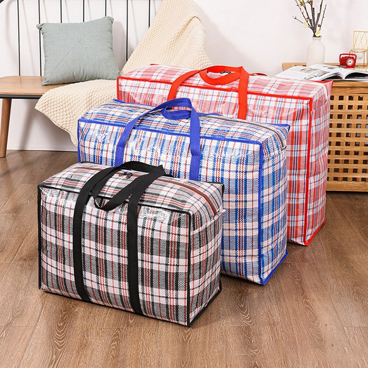 Sacs tissés Sacs de déménagement Sacs d'emballage Sac de rangement pour couette anti-poussière et résistant à l'humidité, 48x32x24cm, 58x42x24cm, 68x50x24cm, 78x55x24cm, 88x50x30cm