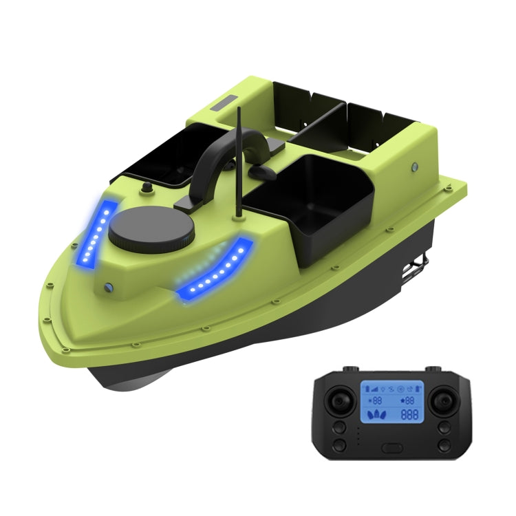 Bateau appât de pêche télécommandé intelligent D19Y avec GPS, prise US, prise EU, prise UK