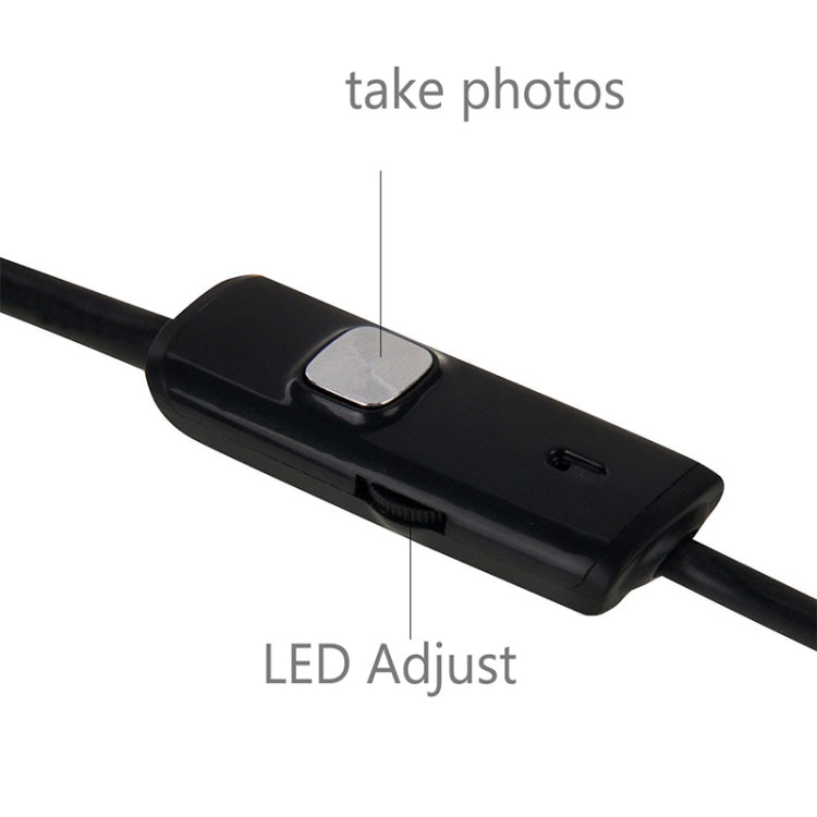 Caméra d'inspection endoscope micro USB étanche AN97 pour tube serpent, fonction OTG pour téléphone Android, avec 6 LED, 5,5mm, 8mm