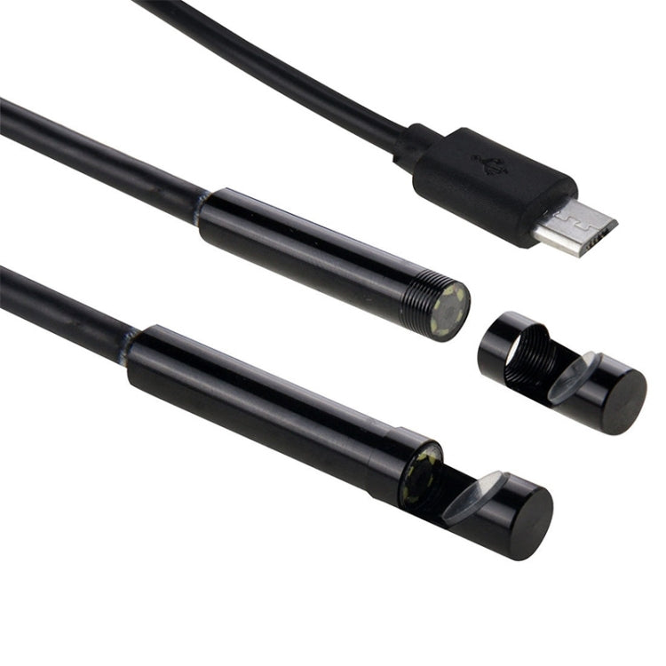 Caméra d'inspection endoscope micro USB étanche AN97 pour tube serpent, fonction OTG pour téléphone Android, avec 6 LED, 5,5mm, 8mm