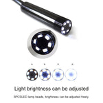 Caméra d'inspection endoscope micro USB étanche AN97 pour tube serpent, fonction OTG pour téléphone Android, avec 6 LED, 5,5mm, 8mm
