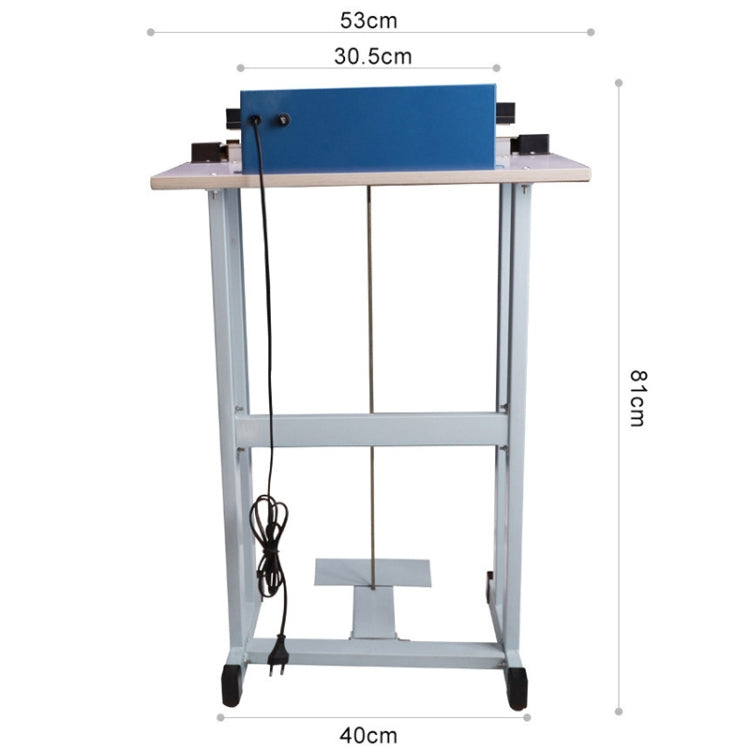 Machine à souder les sacs en plastique, machine de découpe de film thermorétractable, scelleuse à pédale, prise européenne, modèle 300, modèle 400, modèle 500, modèle 600, modèle 700