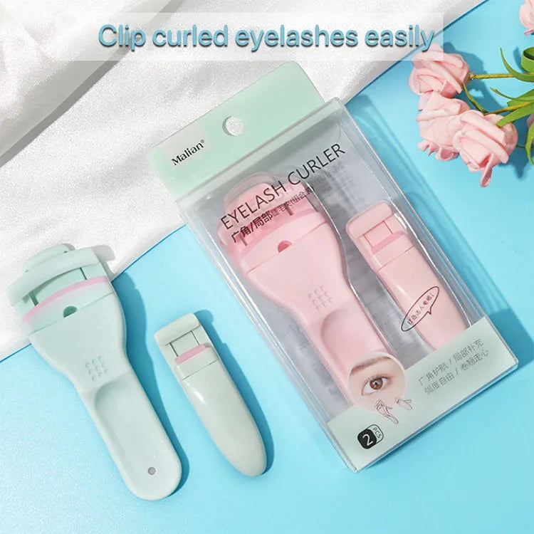 Pack combiné mini recourbe-cils à angle large recourbe-cils partiel