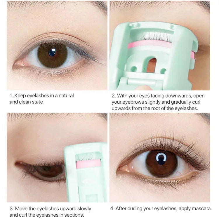 Pack combiné mini recourbe-cils à angle large recourbe-cils partiel
