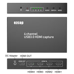 Carte de capture vidéo de jeux Ezcap 264M quatre canaux multi-vues HDMI vers USB 3.0, Ezcap 264M