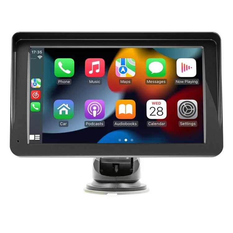 B5570 Lecteur MP5 de voiture style pare-soleil 7 pouces CarPlay sans fil, prend en charge l'interconnexion de téléphone portable, B5570