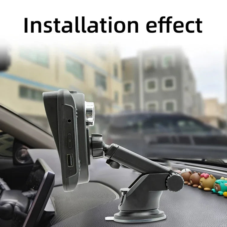 B5570 Lecteur MP5 de voiture style pare-soleil 7 pouces CarPlay sans fil, prend en charge l'interconnexion de téléphone portable, B5570