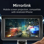 B5570 Lecteur MP5 de voiture style pare-soleil 7 pouces CarPlay sans fil, prend en charge l'interconnexion de téléphone portable, B5570