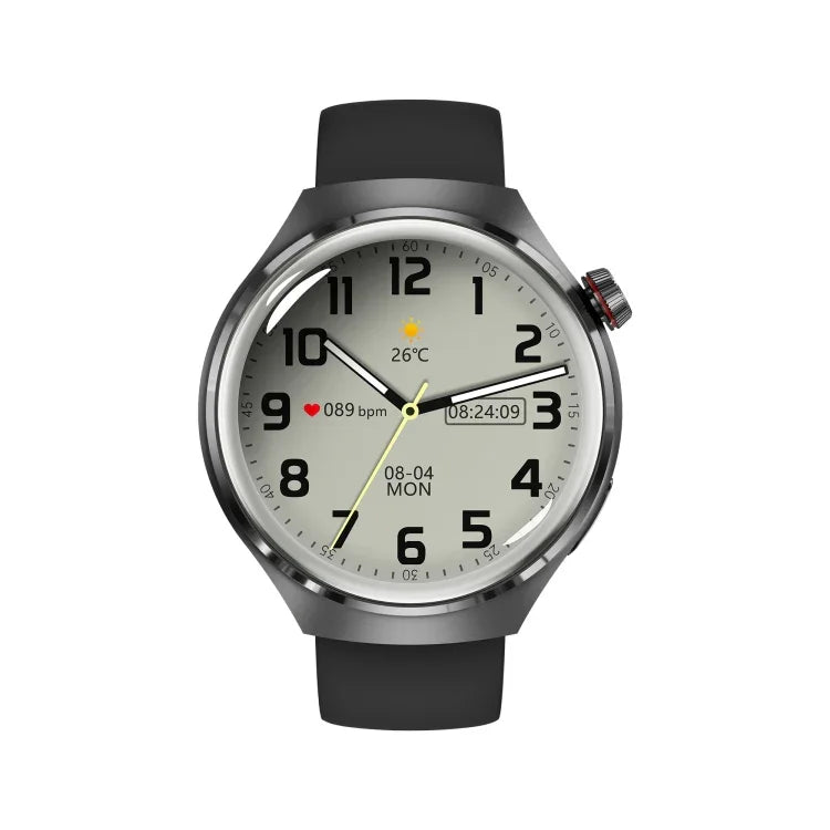 Bracelet connecté G4, montre connectée de 1,53 pouce, compatible avec les appels Bluetooth, le NFC et la fréquence cardiaque