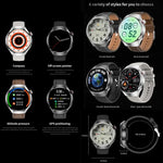 Bracelet connecté G4, montre connectée de 1,53 pouce, compatible avec les appels Bluetooth, le NFC et la fréquence cardiaque