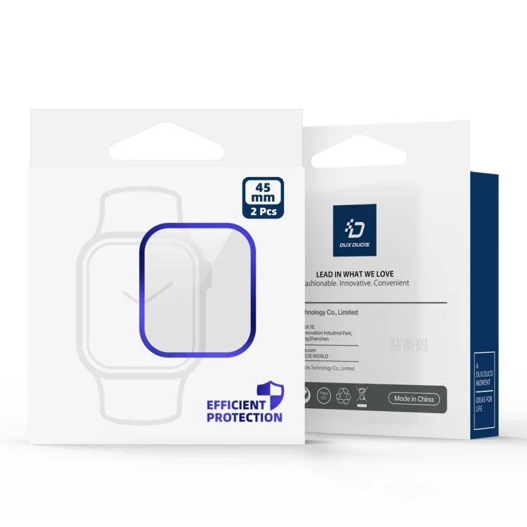 DUX DUCIS Pmma Series 3D Surface Composite Soft Watch Film, For Apple Watch Series 6 / 5 / 4 / SE 44mm, For Apple Watch Series 6 / 5 / 4 / SE 40mm, For Apple Watch Series 11 / 10 46mm, For Apple Watch Series 11 / 10 42mm                                ...
