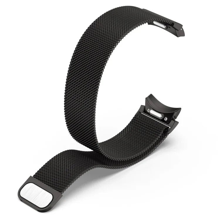 Button Style Milan Magnetic Metal Watch Band, For Samsung Galaxy Watch 6