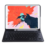 C-11B Étui de protection avec clavier Bluetooth ABS couleur bonbon détachable avec support et fente pour stylet, pour iPad Air 4 / Air 5 / Pro 11 pouces 2022 / 2021 / 2020 / 2018