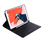 C-11B Étui de protection avec clavier Bluetooth ABS couleur bonbon détachable avec support et fente pour stylet, pour iPad Air 4 / Air 5 / Pro 11 pouces 2022 / 2021 / 2020 / 2018