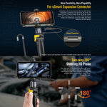 Endoscope rotatif Ulefone uSmart E03 étanche IP67 pour Armor 24 / 21 / 19 / 18T / 18T Ultra / Armor Pad, uSmart E03