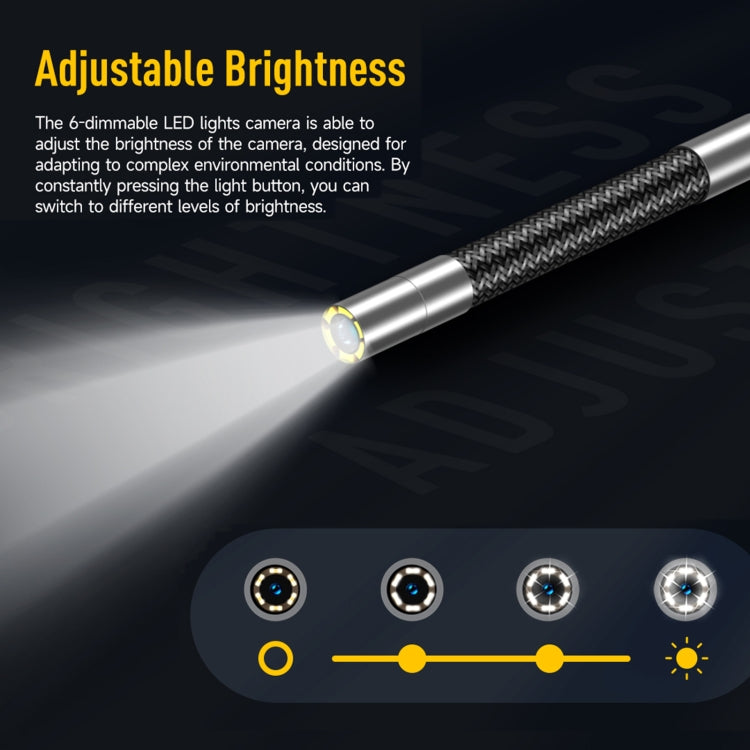 Endoscope rotatif Ulefone uSmart E03 étanche IP67 pour Armor 24 / 21 / 19 / 18T / 18T Ultra / Armor Pad, uSmart E03