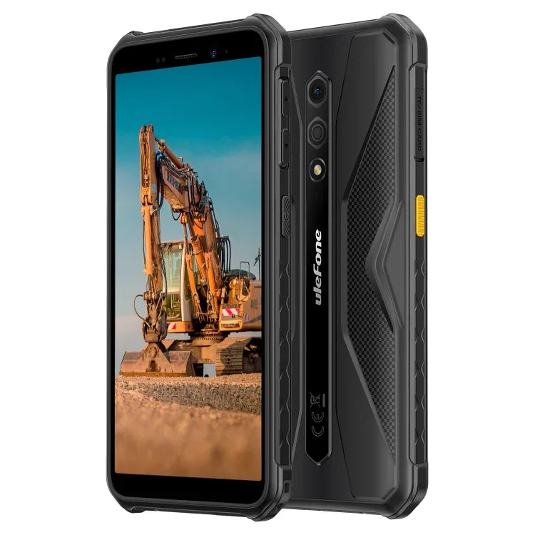 Ulefone Armor X12, téléphone robuste, déverrouillage facial, écran 5,45 pouces, Android 13 Go, processeur quadricœur MediaTek Helio A22, réseau : 4G, NFC, 3 Go de RAM + 32 Go de stockage