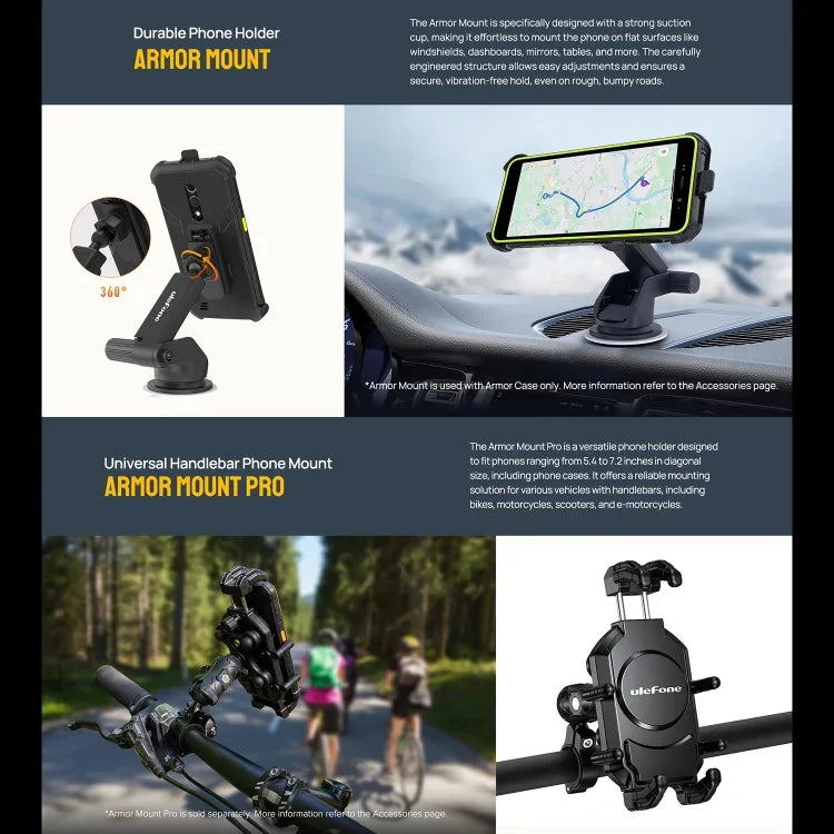 Ulefone Armor X12, téléphone robuste, déverrouillage facial, écran 5,45 pouces, Android 13 Go, processeur quadricœur MediaTek Helio A22, réseau : 4G, NFC, 3 Go de RAM + 32 Go de stockage