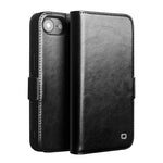 Étui de téléphone QIALINO Classic 103 Buckle en cuir véritable, pour iPhone 17e / 16e, pour iPhone 17 Pro Max, pour iPhone 17 Pro, pour iPhone 17, pour iPhone Air, pour iPhone 15 Pro Max, pour iPhone 15 Plus, pour iPhone 15