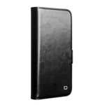 Étui de téléphone QIALINO Classic 103 Buckle en cuir véritable, pour iPhone 17e / 16e, pour iPhone 17 Pro Max, pour iPhone 17 Pro, pour iPhone 17, pour iPhone Air, pour iPhone 15 Pro Max, pour iPhone 15 Plus, pour iPhone 15