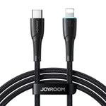 Câble de données de charge rapide JOYROOM SA32-CL3 Série Starry 30W USB-C / Type-C vers 8 broches, USB-C / Type-C vers 8 broches