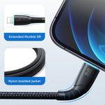 Câble de données de charge rapide JOYROOM SA32-CL3 Série Starry 30W USB-C / Type-C vers 8 broches, USB-C / Type-C vers 8 broches