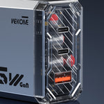 Chargeur GaN série Pioneer WK WP-U156 65W USB+double USB-C/Type-C, WP-U156
