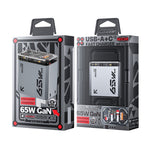 Chargeur GaN série Pioneer WK WP-U156 65W USB+double USB-C/Type-C, WP-U156