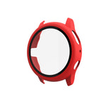 Coque de protection PC avec film en verre trempé, pour Samsung Galaxy Watch Active 2 40mm, pour Samsung Galaxy Watch Active 2 44mm