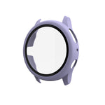 Coque de protection PC avec film en verre trempé, pour Samsung Galaxy Watch Active 2 40mm, pour Samsung Galaxy Watch Active 2 44mm
