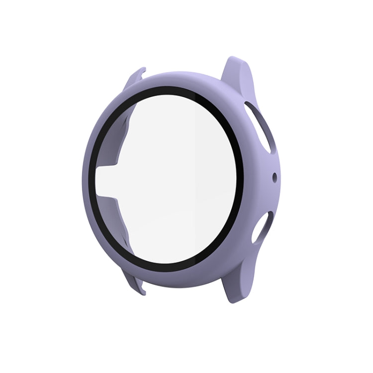 Coque de protection PC avec film en verre trempé, pour Samsung Galaxy Watch Active 2 40mm, pour Samsung Galaxy Watch Active 2 44mm