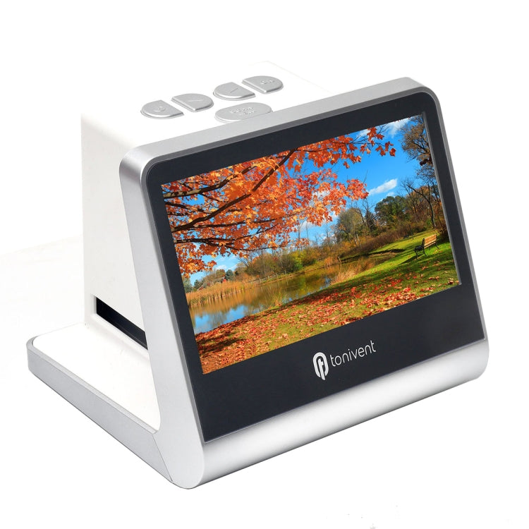 Scanner de film Tonivent TON170 14 mégapixels écran HD 5 pouces, TON170 blanc