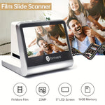 Scanner de film Tonivent TON170 14 mégapixels écran HD 5 pouces, TON170 blanc