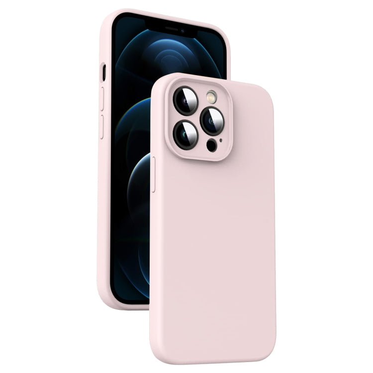 Coque de téléphone antichoc en silicone liquide microfibre, pour iPhone 12, pour iPhone 12 Pro Max, pour iPhone 12 Pro