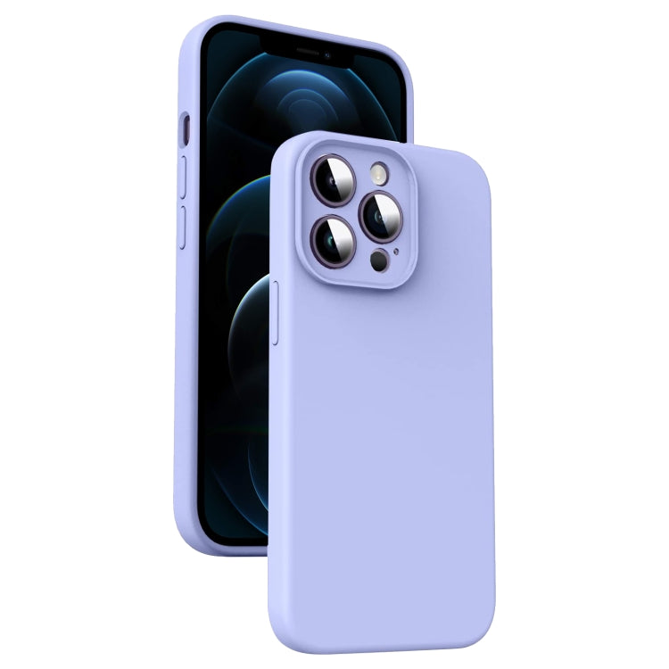 Coque de téléphone antichoc en silicone liquide microfibre, pour iPhone 12, pour iPhone 12 Pro Max, pour iPhone 12 Pro