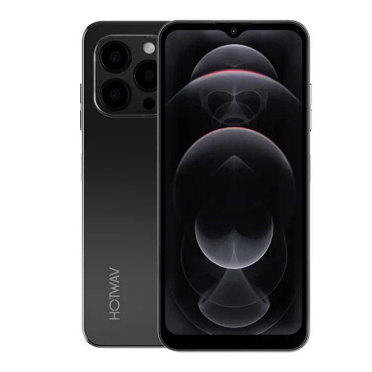 HOTWAV Note 13 Pro, lecteur d'empreintes digitales latéral, écran 6,6 pouces, Android 13, processeur octa-core UMS9230 T606 jusqu'à 1,6 GHz, réseau : 4G, OTG, 8 Go + 256 Go