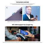 HOTWAV Note 13 Pro, lecteur d'empreintes digitales latéral, écran 6,6 pouces, Android 13, processeur octa-core UMS9230 T606 jusqu'à 1,6 GHz, réseau : 4G, OTG, 8 Go + 256 Go