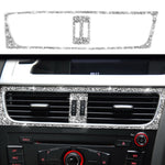 For Audi A4 / A5 / Q5 2pcs Car Air Conditioner Outlet Diamond Decoration Sticker, Air Conditioner Outlet Left Drive, Air Conditioner Outlet Right Drive