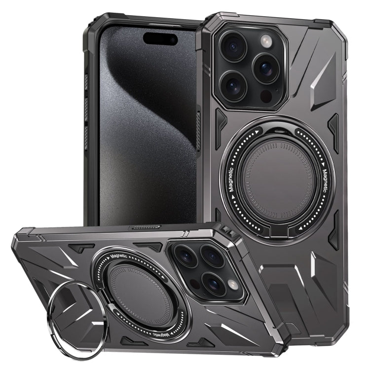Coque de Téléphone Magnétique Antichoc MagSafe avec Support Bague, Pour iPhone 16 Plus, Pour iPhone 16, Pour iPhone 15 Pro Max, Pour iPhone 15 Pro, Pour iPhone 15 Plus, Pour iPhone 15