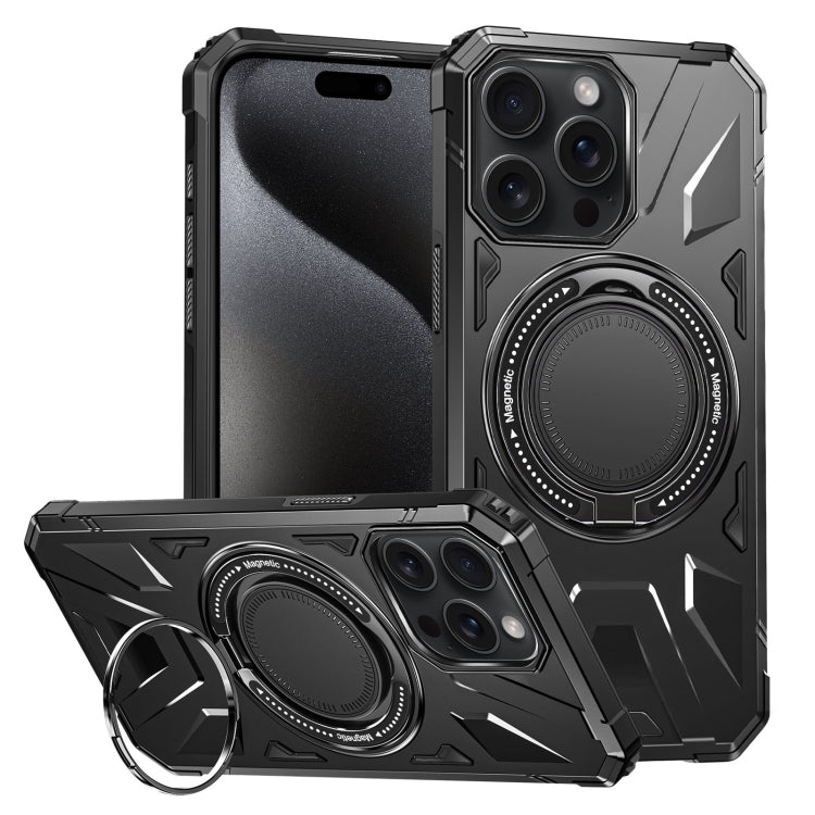 Coque de Téléphone Magnétique Antichoc MagSafe avec Support Bague, Pour iPhone 16 Plus, Pour iPhone 16, Pour iPhone 15 Pro Max, Pour iPhone 15 Pro, Pour iPhone 15 Plus, Pour iPhone 15