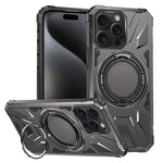 Coque de Téléphone Magnétique Antichoc MagSafe avec Support Bague, Pour iPhone 16 Plus, Pour iPhone 16, Pour iPhone 15 Pro Max, Pour iPhone 15 Pro, Pour iPhone 15 Plus, Pour iPhone 15