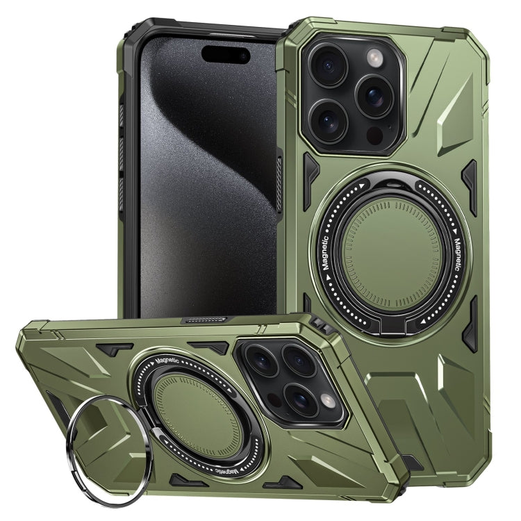 Coque de Téléphone Magnétique Antichoc MagSafe avec Support Bague, Pour iPhone 16 Plus, Pour iPhone 16, Pour iPhone 15 Pro Max, Pour iPhone 15 Pro, Pour iPhone 15 Plus, Pour iPhone 15