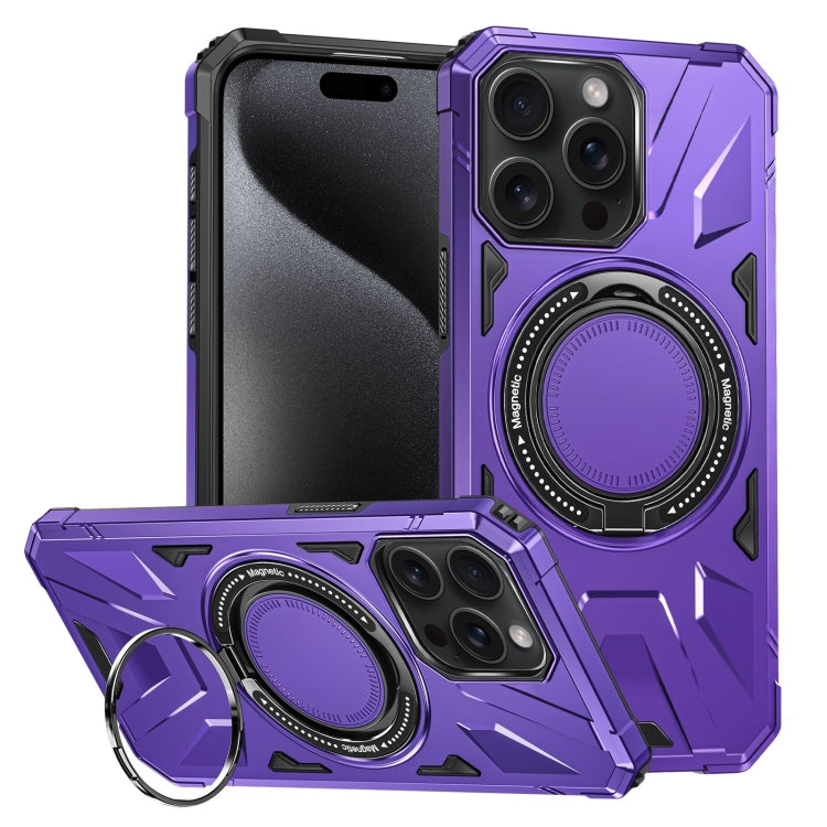 Coque de Téléphone Magnétique Antichoc MagSafe avec Support Bague, Pour iPhone 16 Plus, Pour iPhone 16, Pour iPhone 15 Pro Max, Pour iPhone 15 Pro, Pour iPhone 15 Plus, Pour iPhone 15