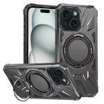 Coque de Téléphone Magnétique Antichoc MagSafe avec Support Bague, Pour iPhone 16 Plus, Pour iPhone 16, Pour iPhone 15 Pro Max, Pour iPhone 15 Pro, Pour iPhone 15 Plus, Pour iPhone 15