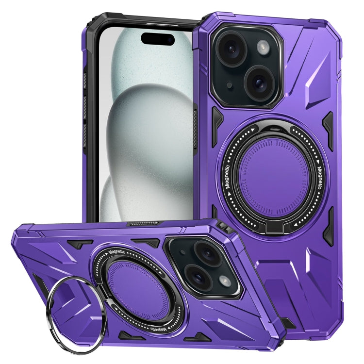 Coque de Téléphone Magnétique Antichoc MagSafe avec Support Bague, Pour iPhone 16 Plus, Pour iPhone 16, Pour iPhone 15 Pro Max, Pour iPhone 15 Pro, Pour iPhone 15 Plus, Pour iPhone 15
