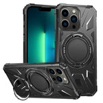 Coque de téléphone MagSafe magnétique antichoc avec anneau de support, pour iPhone 14 Plus, pour iPhone 14/13, pour iPhone 14 Pro, pour iPhone 14 Pro Max, pour iPhone 13 Pro Max, pour iPhone 13 Pro