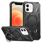 Coque de téléphone MagSafe antichoc magnétique avec anneau support, Pour iPhone 12/12 Pro, Pour iPhone 12 Pro Max, Pour iPhone 11