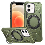 Coque de téléphone MagSafe antichoc magnétique avec anneau support, Pour iPhone 12/12 Pro, Pour iPhone 12 Pro Max, Pour iPhone 11