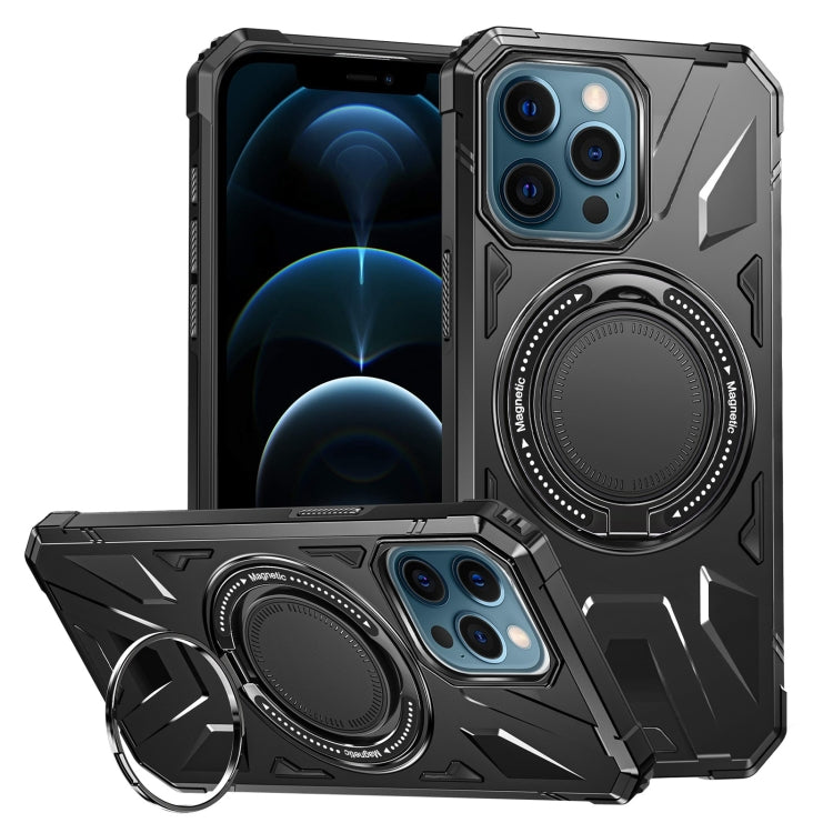 Coque de téléphone MagSafe antichoc magnétique avec anneau support, Pour iPhone 12/12 Pro, Pour iPhone 12 Pro Max, Pour iPhone 11