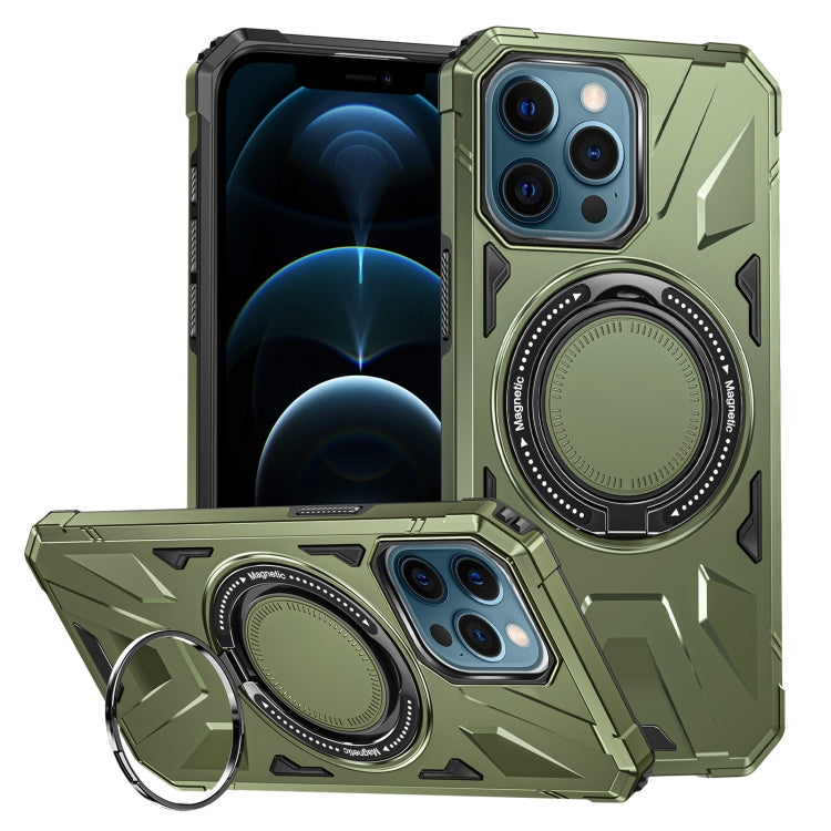 Coque de téléphone MagSafe antichoc magnétique avec anneau support, Pour iPhone 12/12 Pro, Pour iPhone 12 Pro Max, Pour iPhone 11